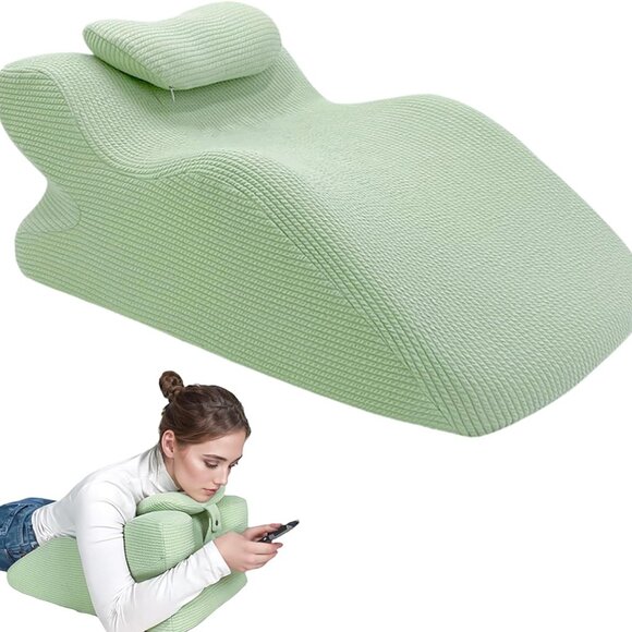 Triangle Back Cushion, Reading Pillow Backrest, Reading Wedge Pillow - Picture 2 of 16